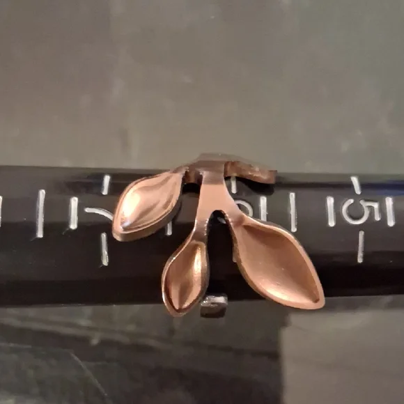 LEAF SPOON RING - Picture 1 of 5